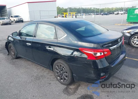 2017 Nissan Sentra S из США, поврежденный, VIN 3N1AB7AP4HY330621